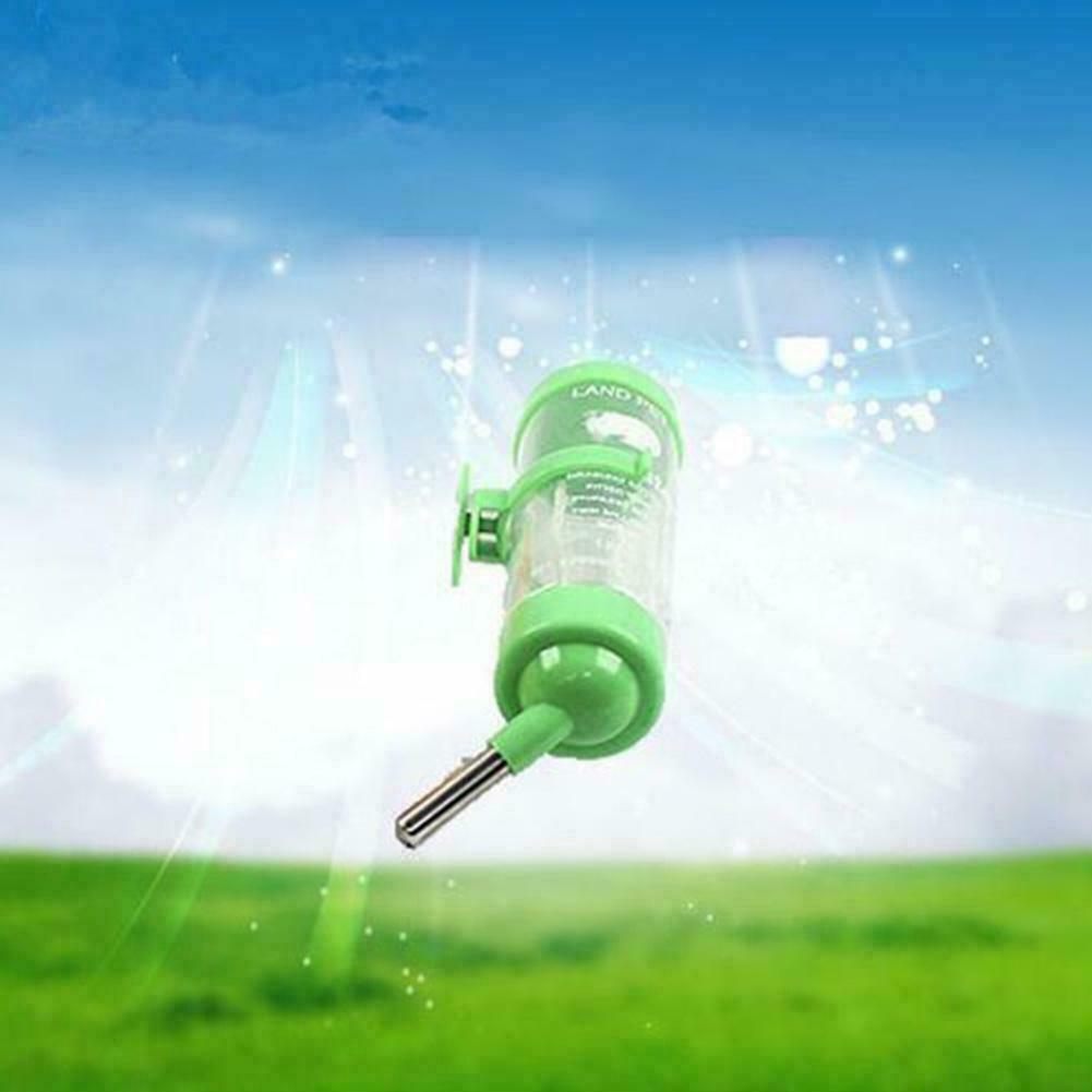 Pet Rabbit Guinea Pig Hamster Water Fountain Drinking Feeder Bottle 125ML Y8A6