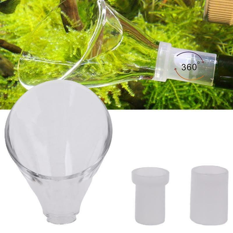 Fish Tank Acrylic Natural Flow Outlet Filter Pipe 12/16mm 16/22mm for Aquarium