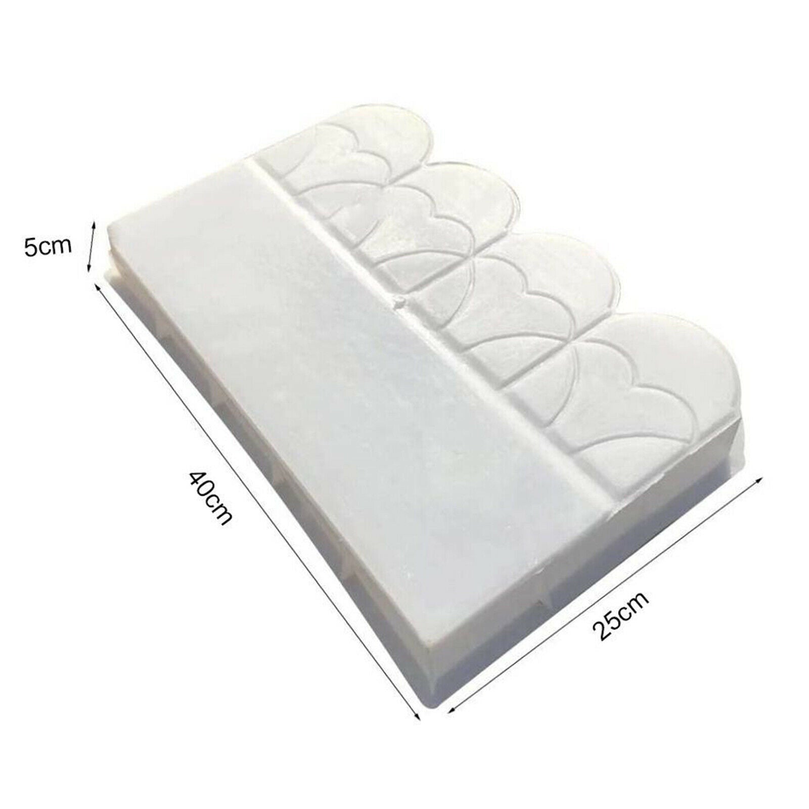 Garden Fence Mould Concrete Fence DIY Paving Molds Walk Maker Reusable