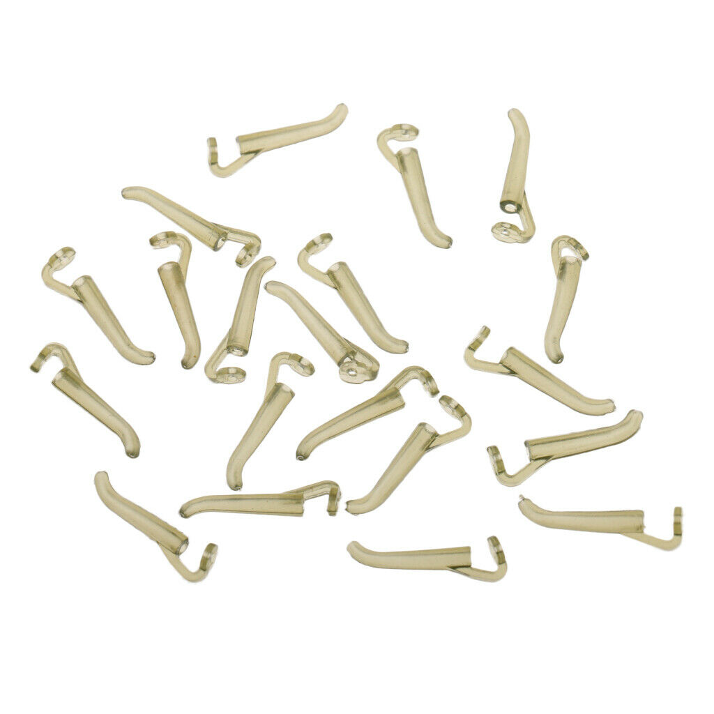 20pcs Hook Aligners   Up Hook Fishing Line Aligner Sleeves Fishing Tackle