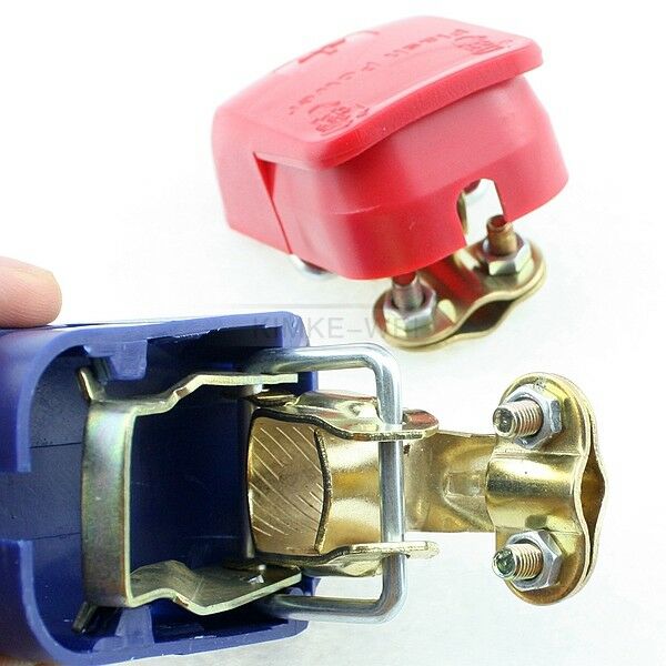 1 Pair Quick Release Battery Terminal Clip Connector Clamp for Car Boat Caravan