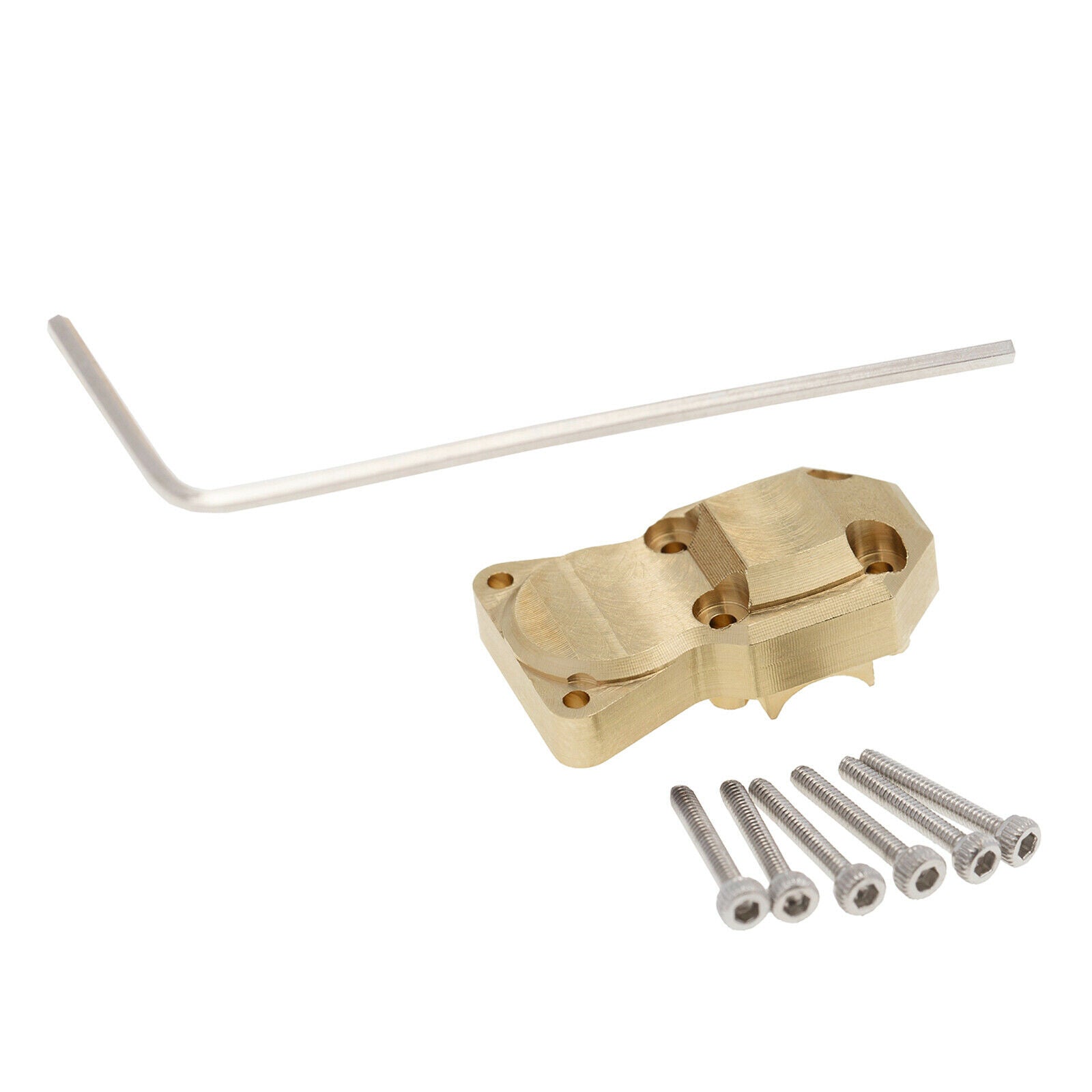 Brass Diff Cover for Axial SCX24 AXI00002 AXI90081 1:24 RC Car Upgrade Parts