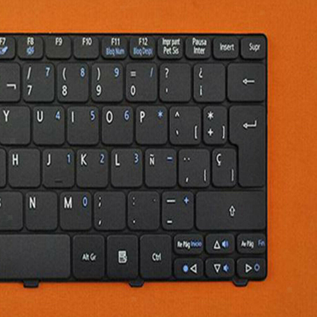 ABS Plastic Spanish Laptop Keyboard Replacement Parts for ACER GATEWAY LT21