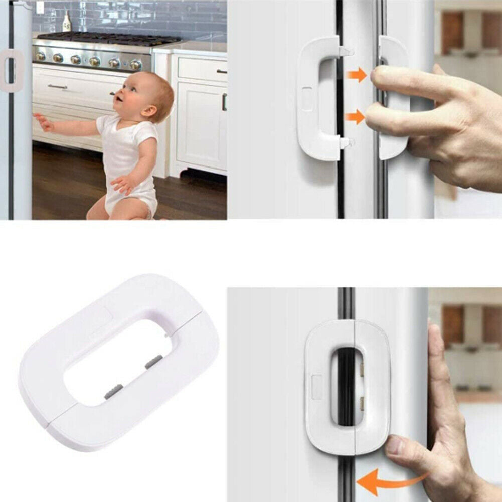 Child Safety Fridge Lock Refrigerator Lock Refrigerator Closet Door Drawer Lock^