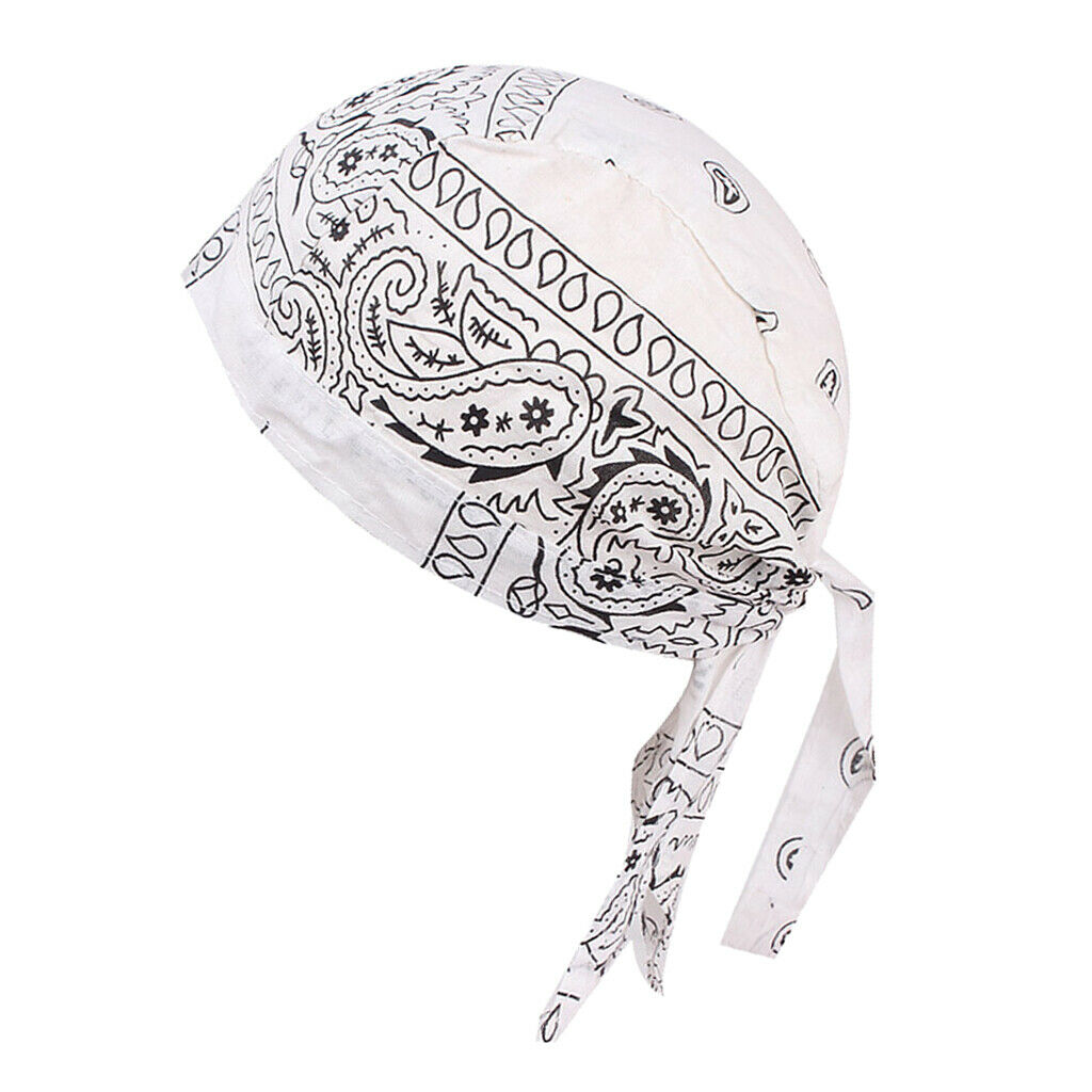 2 Pieces Men's Turban Hat Chemo Cancer   Durag Beanie Hat Head Scarf Cover