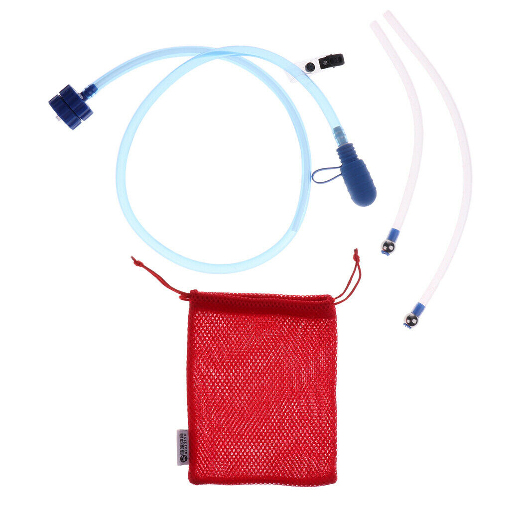 Drinking tube backpack water bottle hose kit for cycling professional