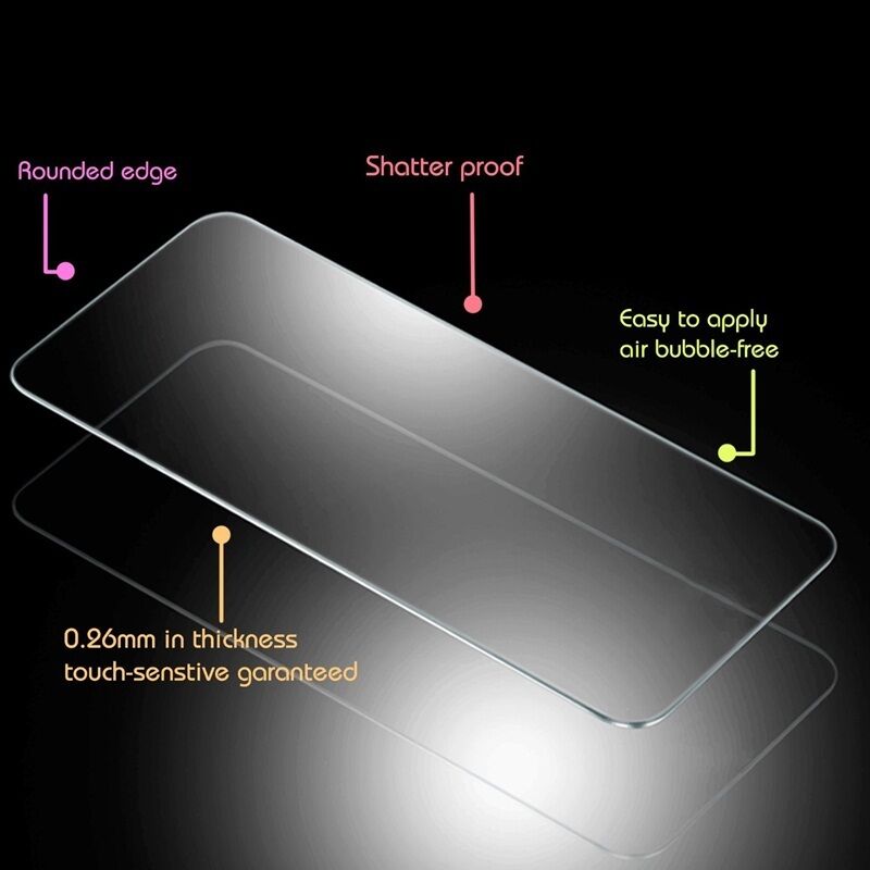 0.3mm 9H Hard 2.5D Curve Edge Film Premium Tempered Glass for   Y635