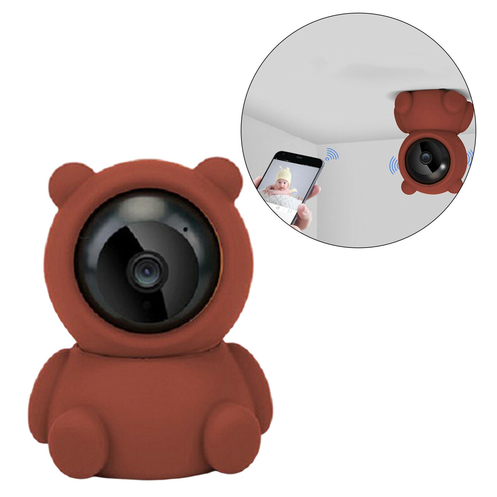 Indoor Bear 2MP WiFi Camera Home IP Security Camera Wireless Night View