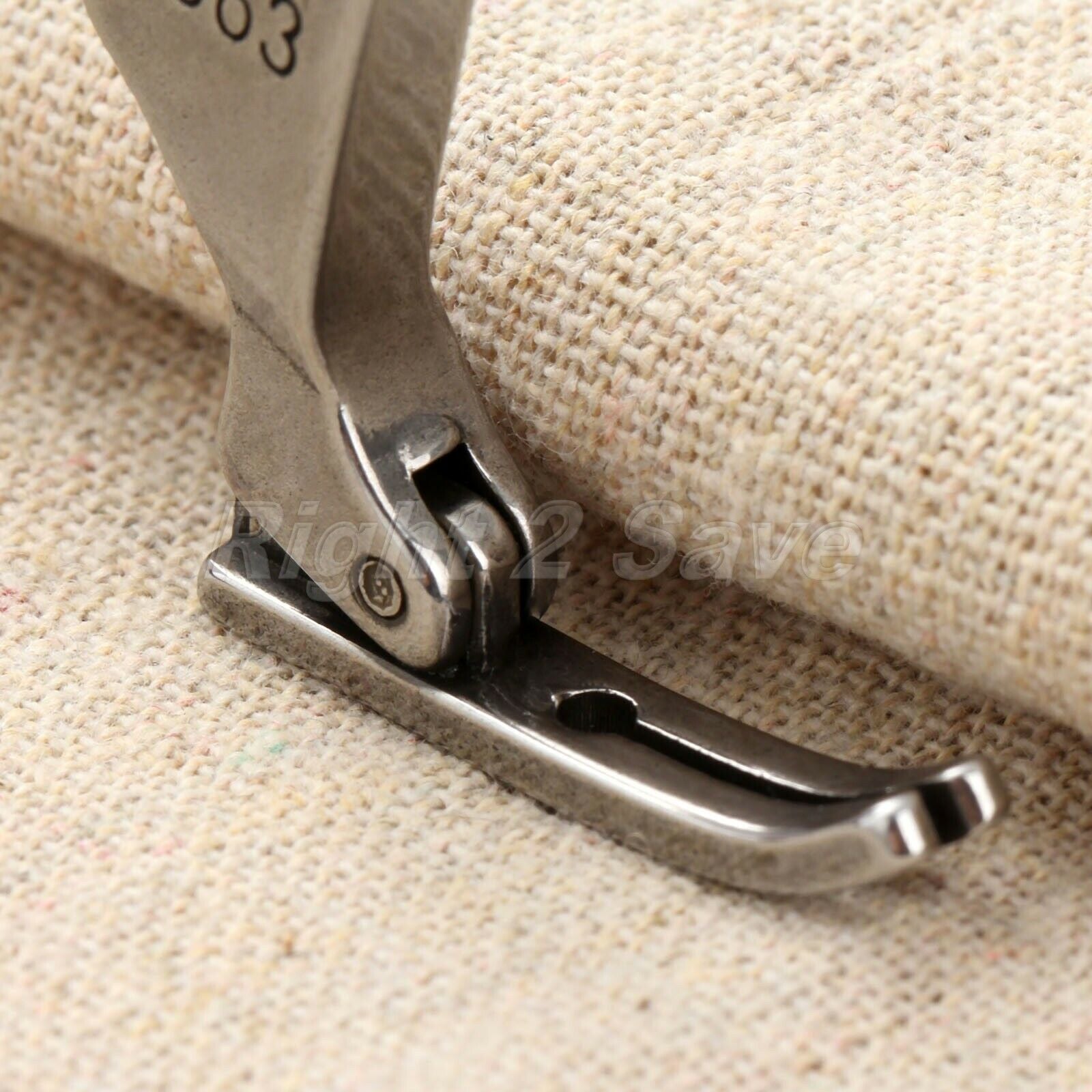 Steel Industrial Sewing Machine Narrow Zipper Presser Foot P363 For Brother Juki
