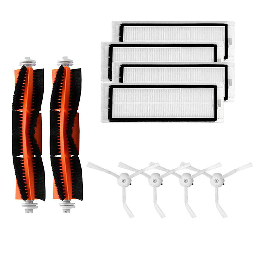 10pcs/set Vacuum Cleaner Accessories for  Mi Robot Brushes HEPA Filter
