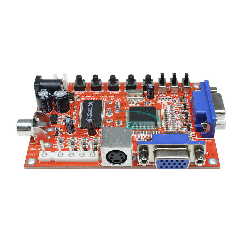 VGA to CGA/CVBS/S-Video HD Arcade Video Game Converter Board GBS-8100