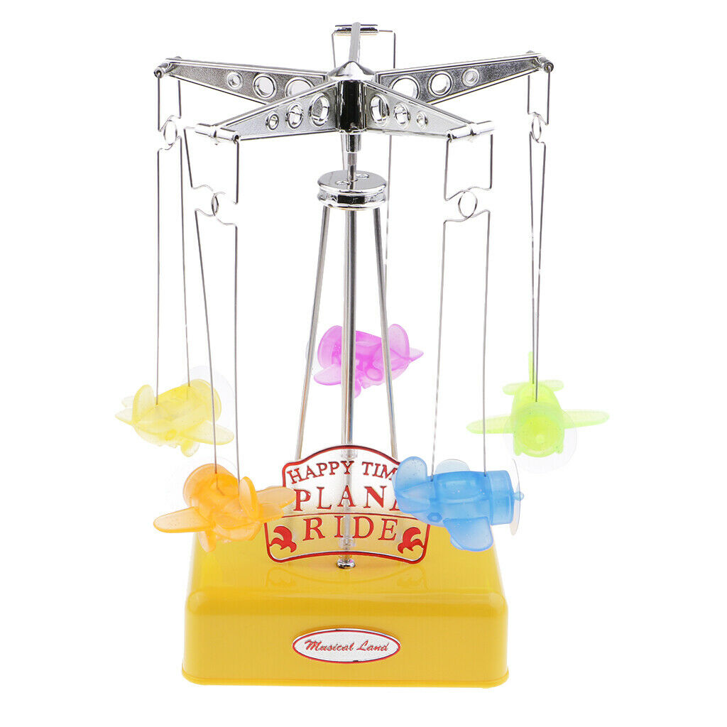 Wind Up Rotating Music Box Collectible home Decor for Girls Christmas Gift