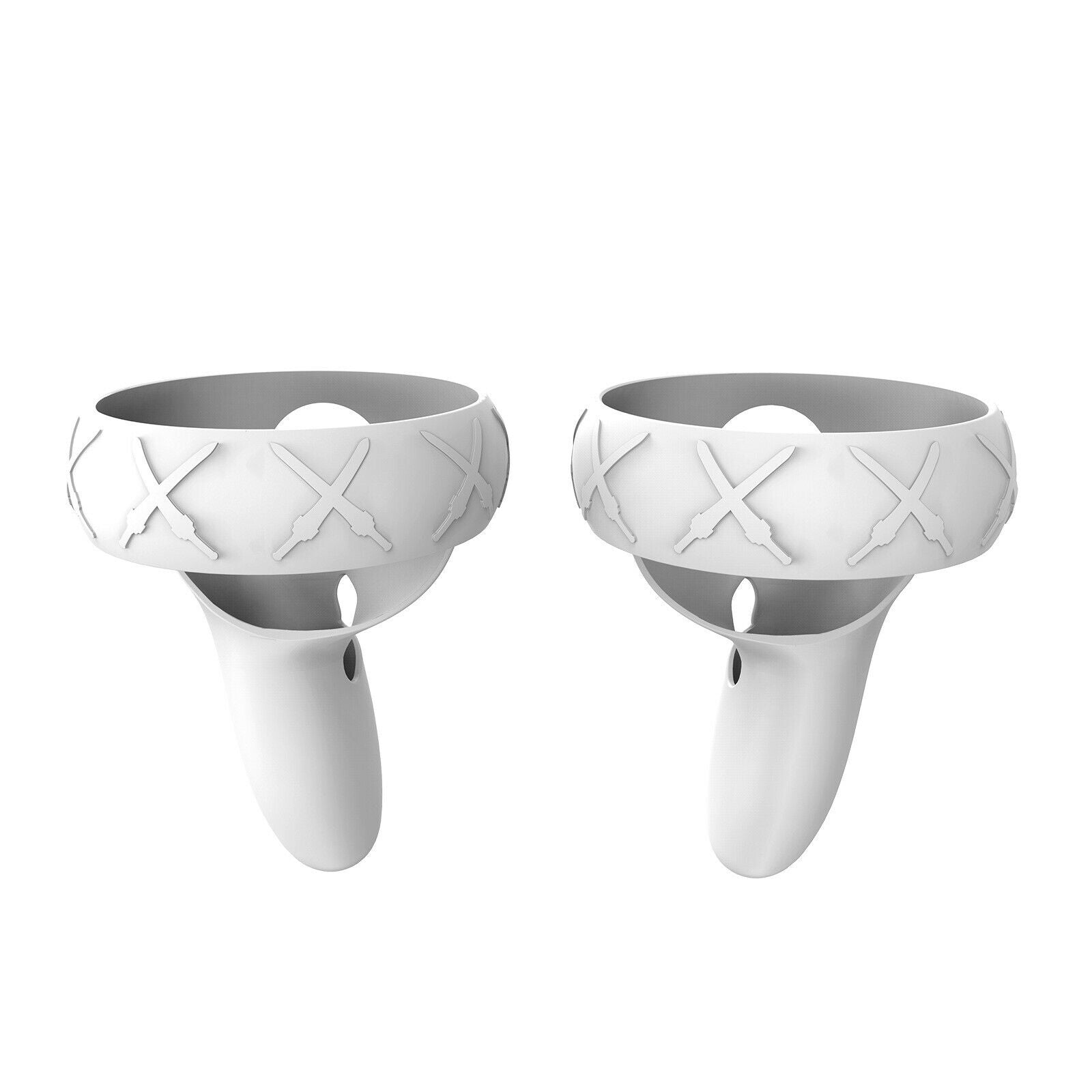 1 Pair Touch Controller Grip Cover for  Quest 2 Skin Virtual Reality
