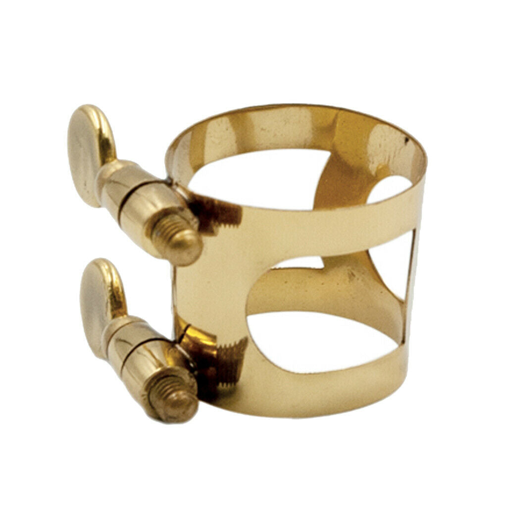 1x saxophone ligature suit for alto saxophone, mouthpiece accessories - soprano