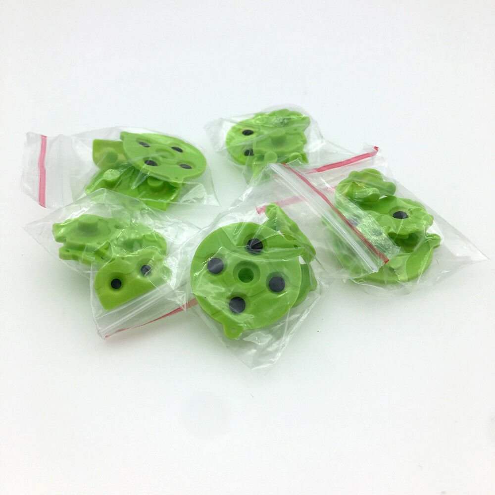 1 Set Green Conductive Silicone button pads For Nintendo Game Boy Advance GBA