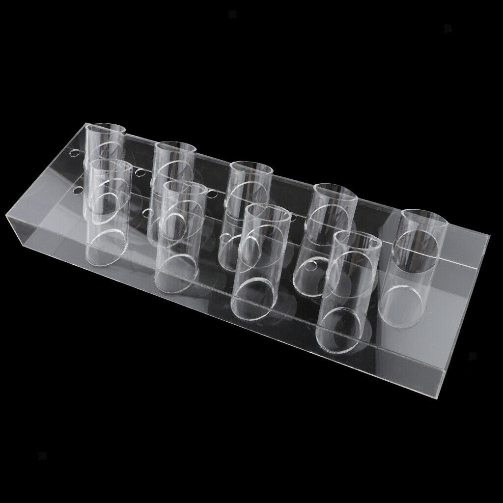 Makeup Pen Holder Brush Storage Organizer Eyebrow Pencil Display Stand Shelf