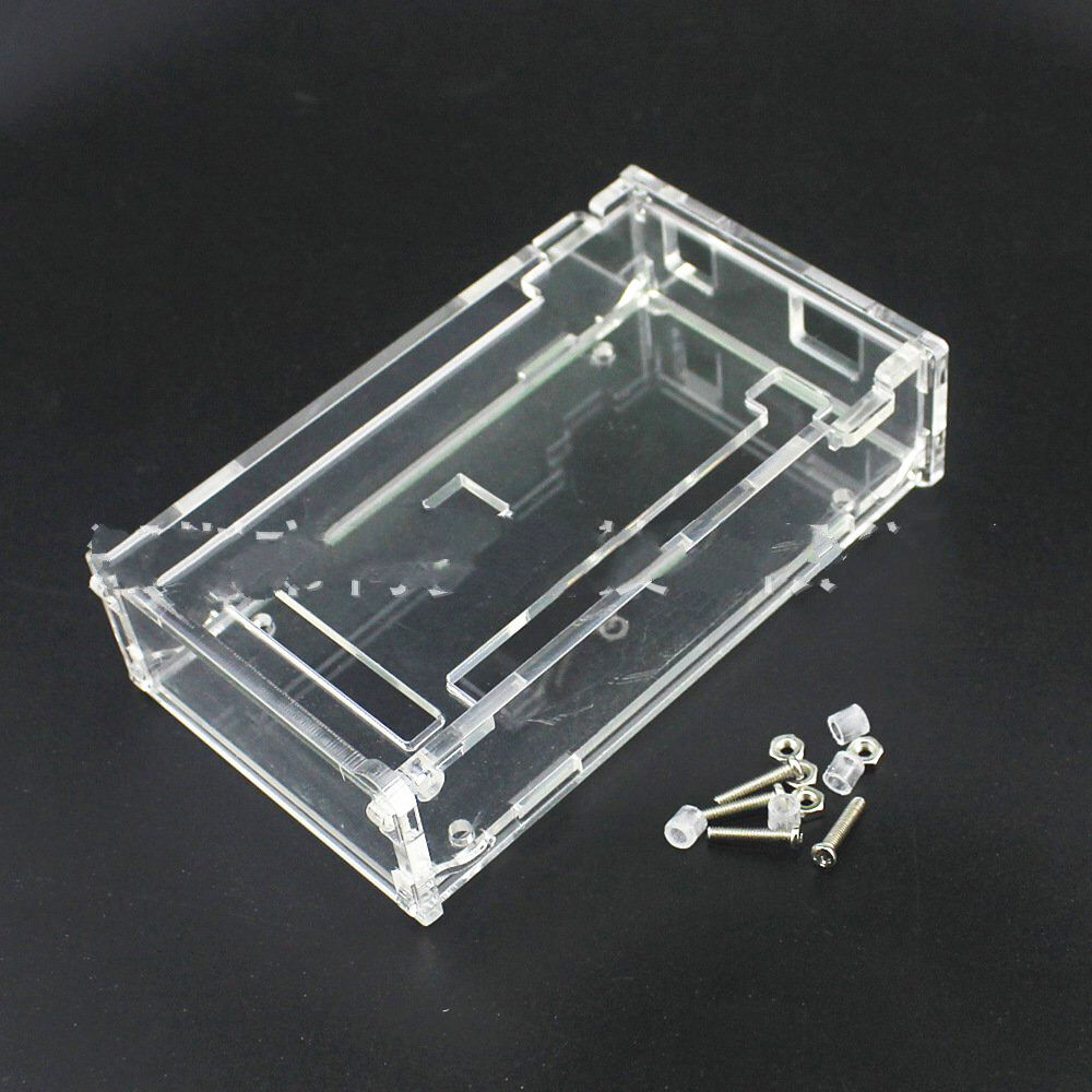 1X New Transparent Acrylic Shell Box For Arduino MEGA2560 R3 Module Board R3