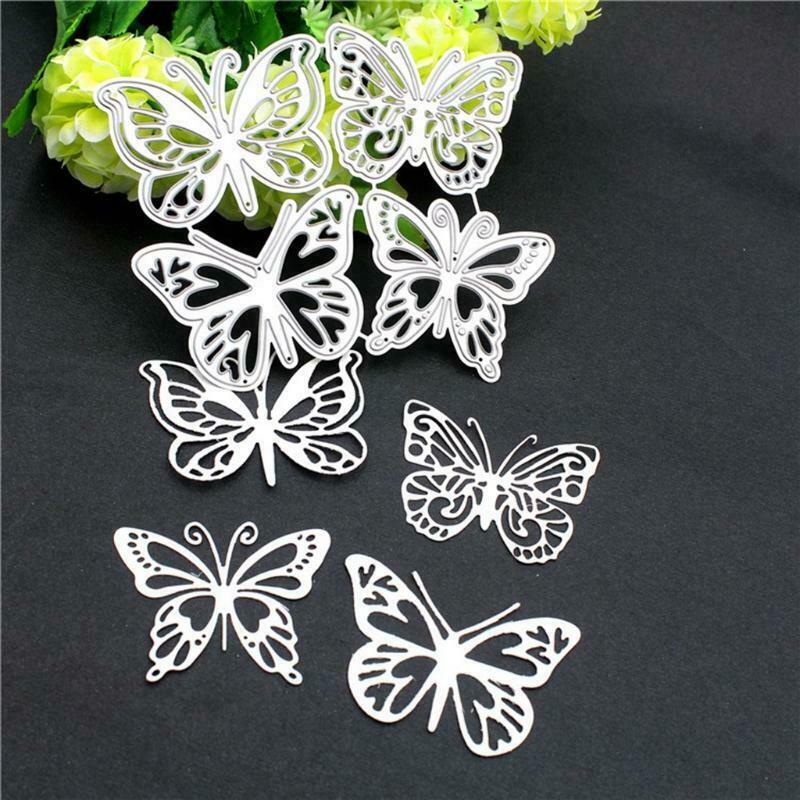 Butterfly Metal Cutting Dies Stencil Scrapbook DIY Album Stamp Paper Card Mold