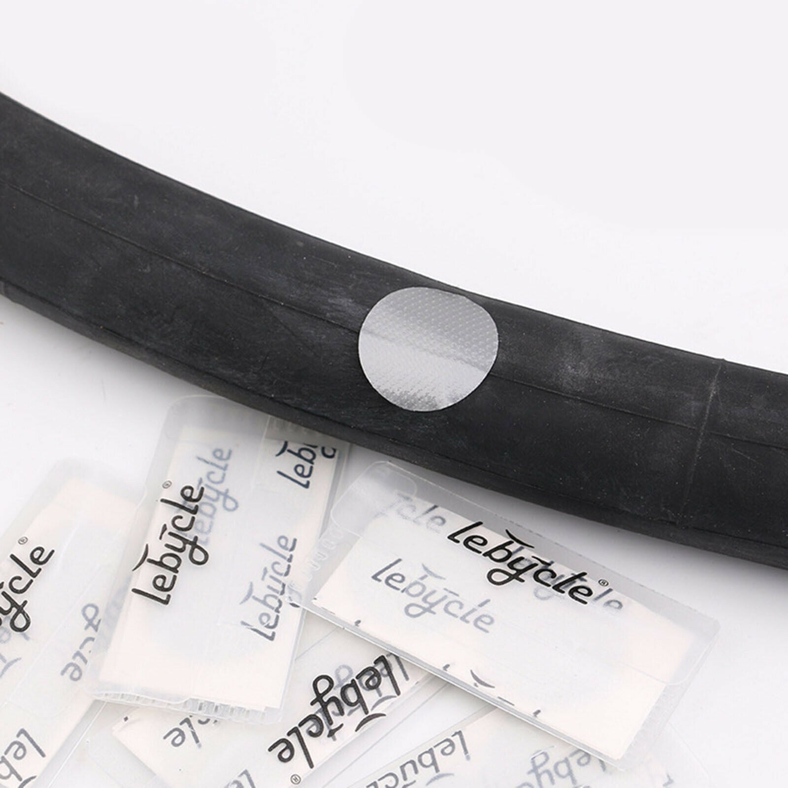 25mm Bike Tire Patch Inner Tube Puncture Repair Kit Storage Case Fixed Set