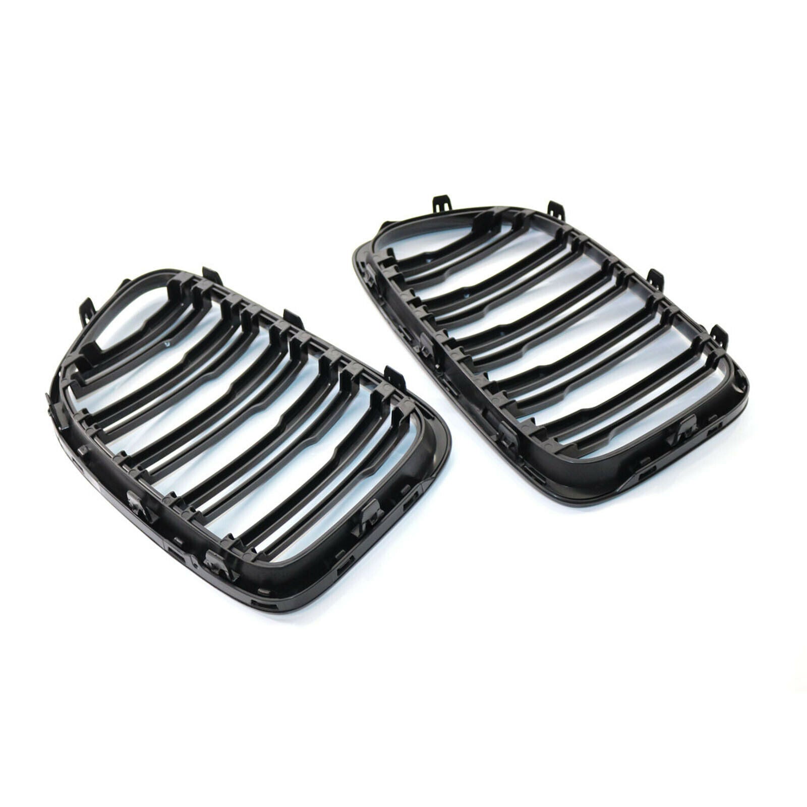 2x Front Grille Compatible with BMW X1 E84 11-16 Replacement Parts Acc
