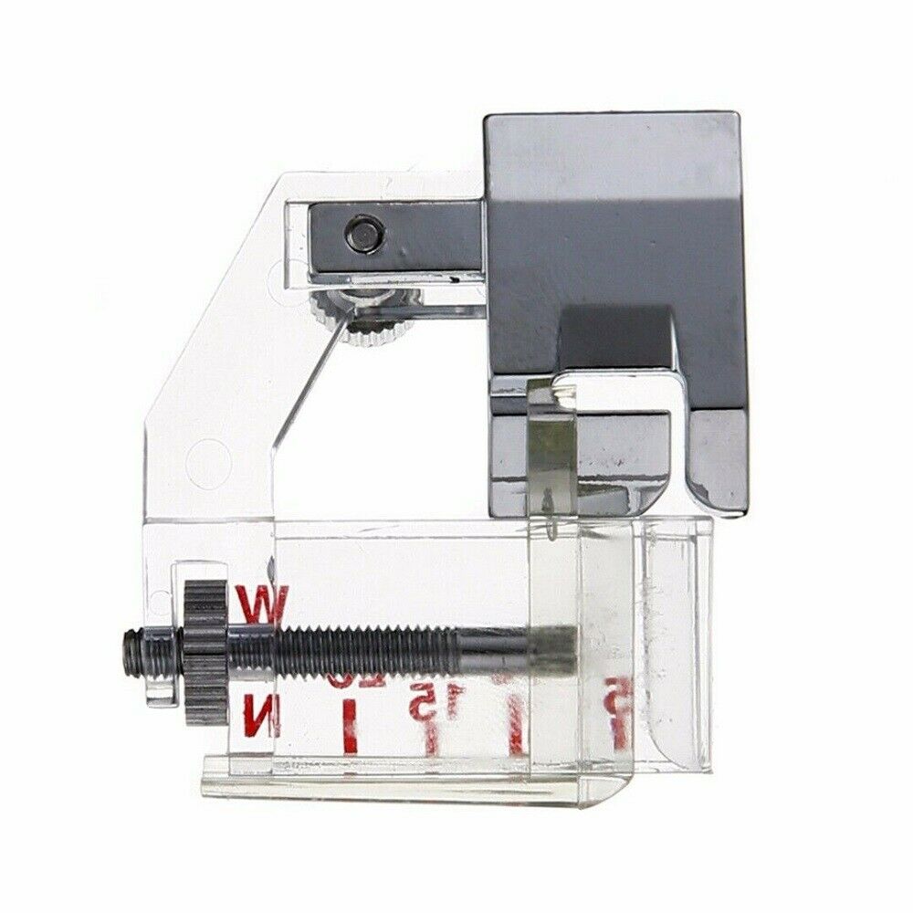 Bias Presser Binder Foot Adjustable Attaching Binding Snap-on For Sewing-Machine