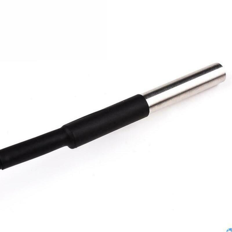 Ds18B20 3.25Ft Stainless Steel Waterproof Digital Probe Temperature Sensor 1M