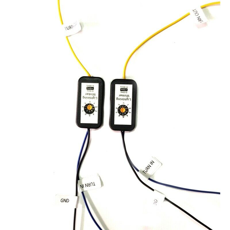 Car Dynamic Turn Signal Indicator LED Taillight Module Cable Wire Harness for T8
