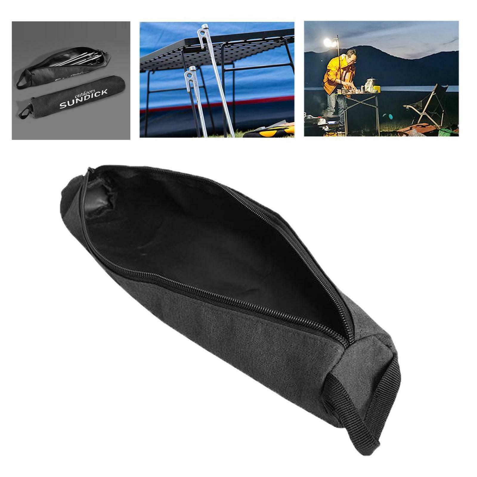 Waterproof   Tent   Peg   Nail   Holder   Stake   Storage   Zipper   Bag
