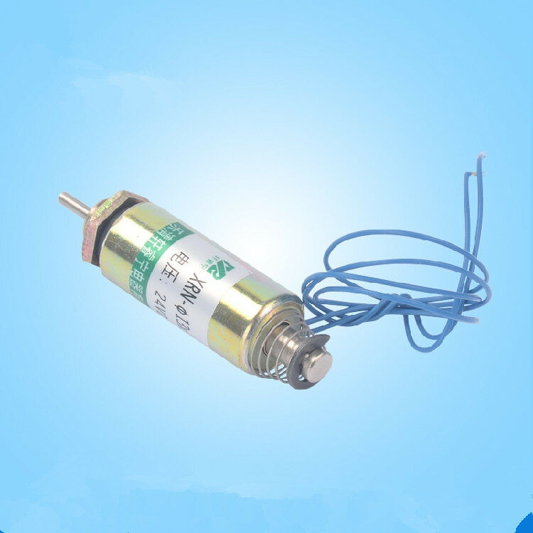 XRN-13/30TL 24V50g Force 6mm Tubular Push Type Electric Solenoid Electromagnet