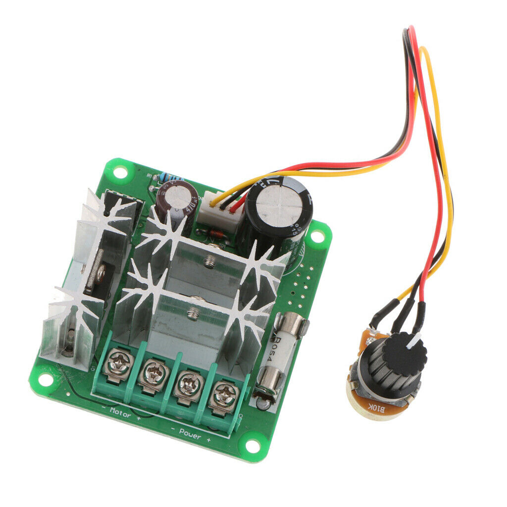15A 6V-90V DC Motor Speed Controller 6V 12V 24V 36V 48V 72V 90V Large Power PWM