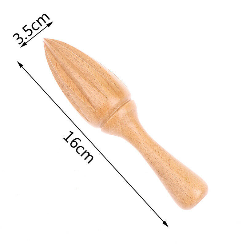 Wooden Lemon Squeezer Manual Juicer Fruit Orange Juice Extractor Reamers .l8