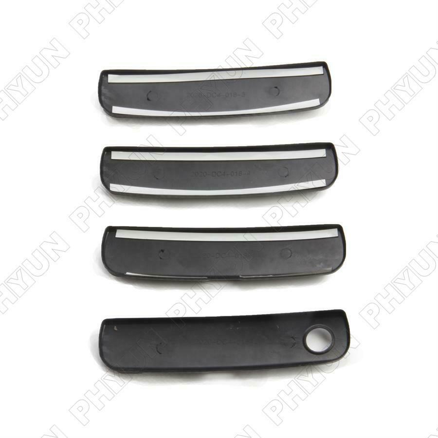 Carbon Fiber Style Door Handle Covers Decor Cover Trim for Dodge Charger 2016-21