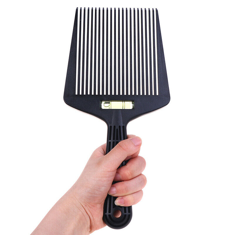 Clipper Comb Barber Styling Dyeing Comb Anti-slide Handle Plastic Flattop C Tt