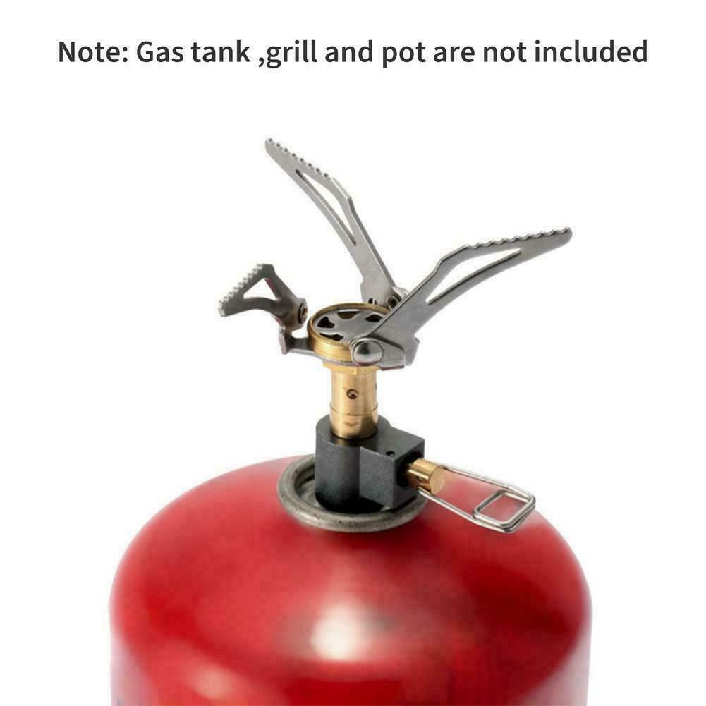 3000W 3000T Mini Pocket Outdoor Camping Cooking Burner Tool Folding Stove P9A1