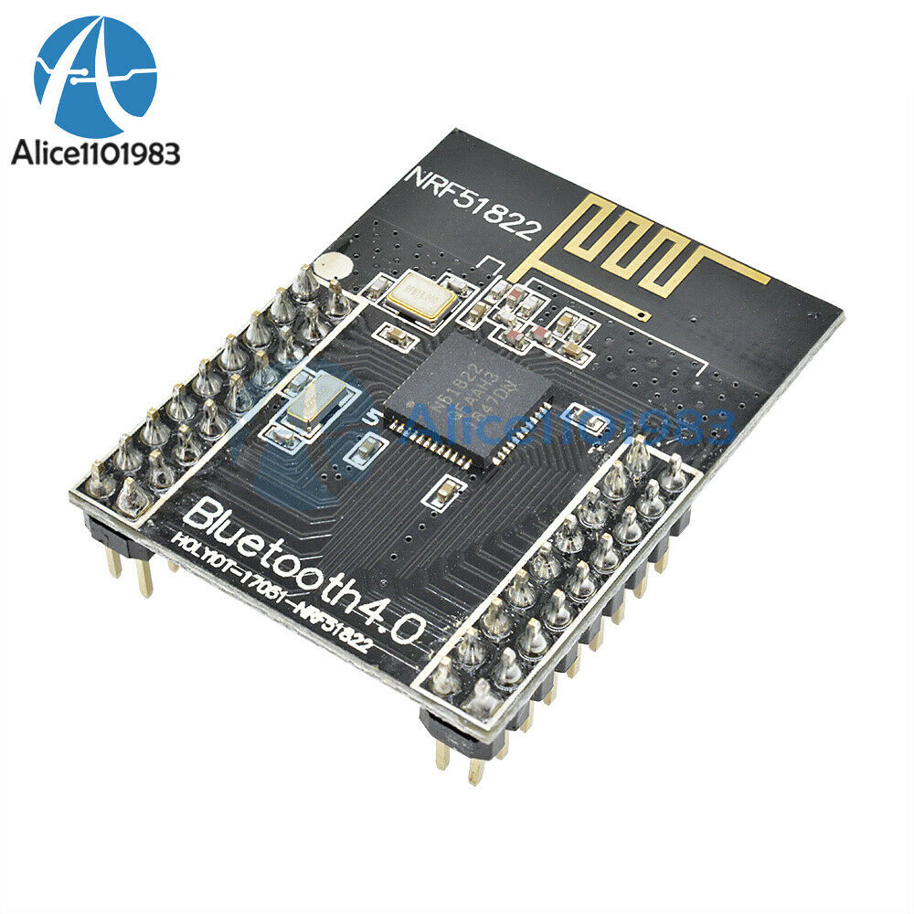 Low Power Consumption BLE4.0 Bluetooth 2.4 GHz Wireless Module NRF51822