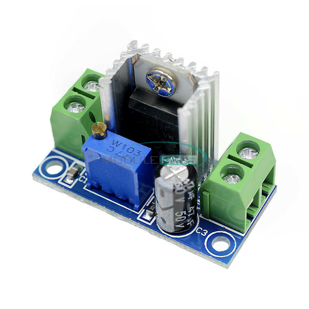 10PCS DC Linear Converter Buck Step Down LM317 Low Ripple Power Supply Module