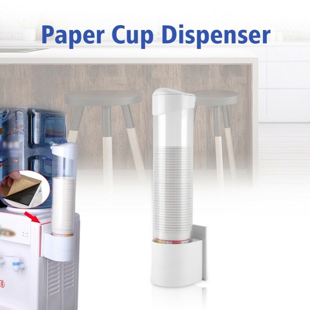 Dispenser Paper Cup Included Disposable Tabletop 50 Cups Convenient Container