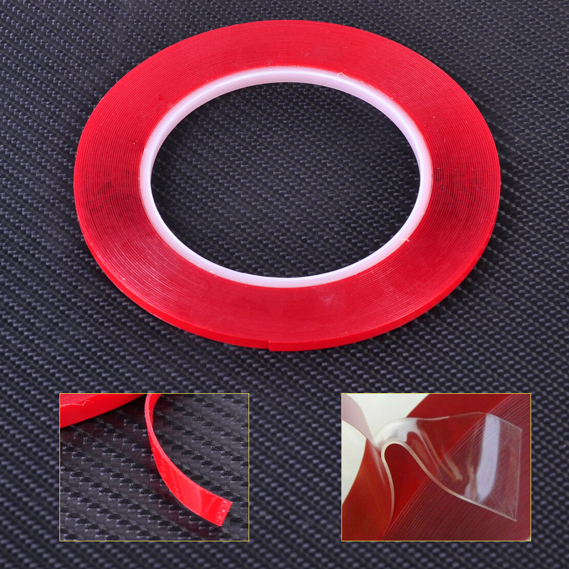 4mm Double-sided Clear Transparent Acrylic Foam Adhesive Tape 10M Long