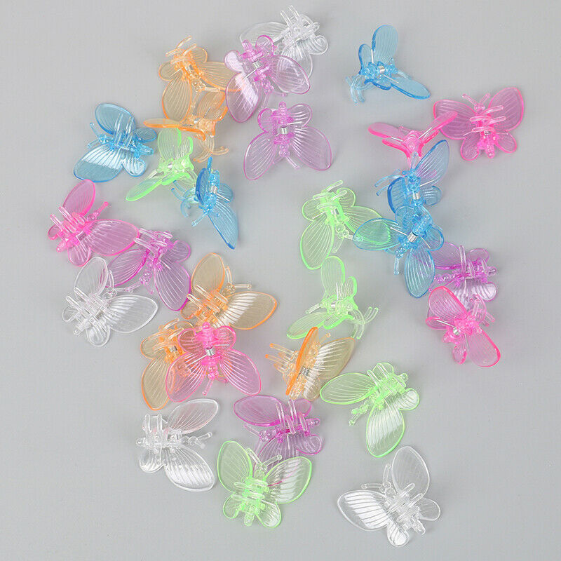 30 Pcs Butterfly Orchid Clips Plant Clips Garden Flower Vine Support Clip TP KX