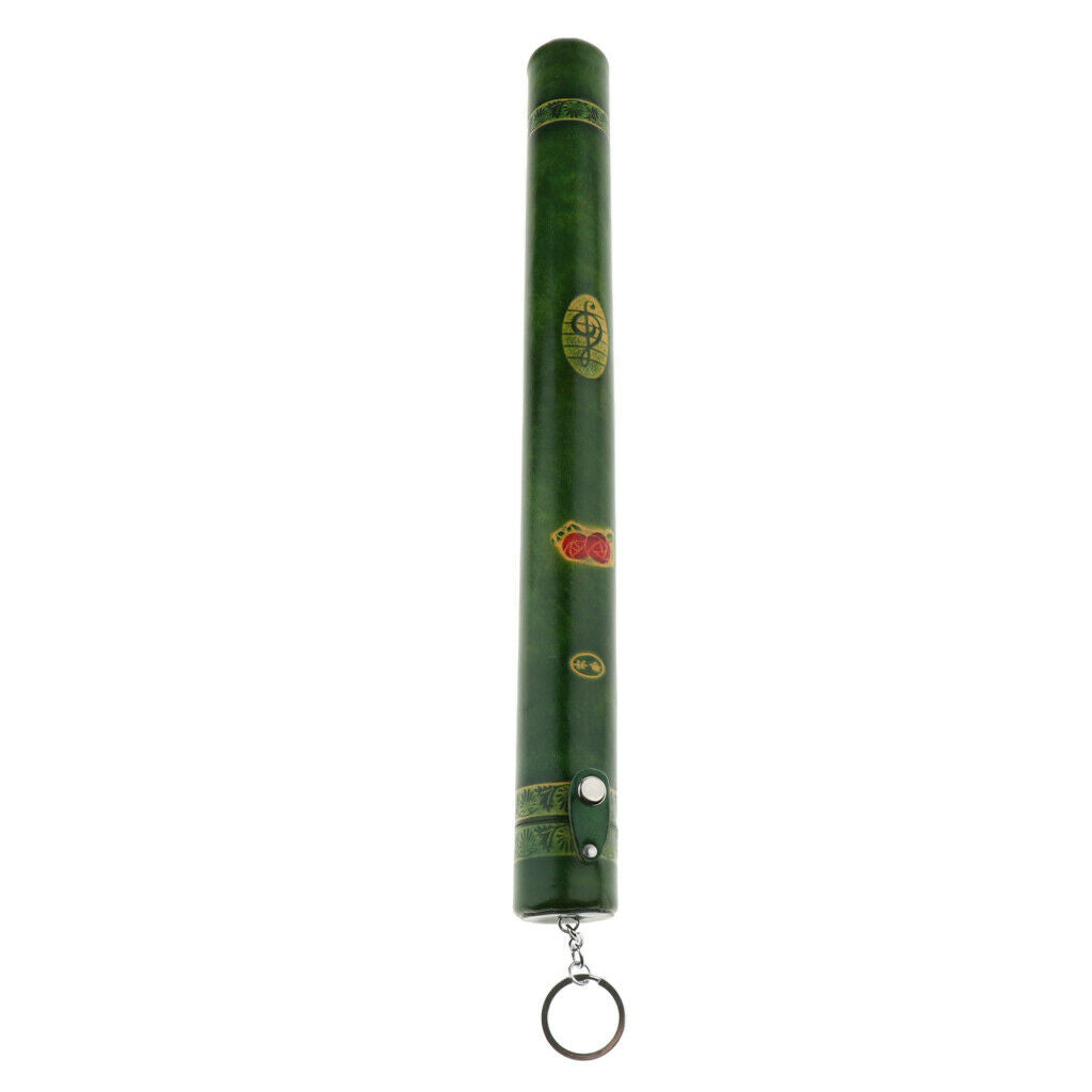 1 Piece Yangqin Dulcimer Bamboo Peak Tube Musical String Instrument Green