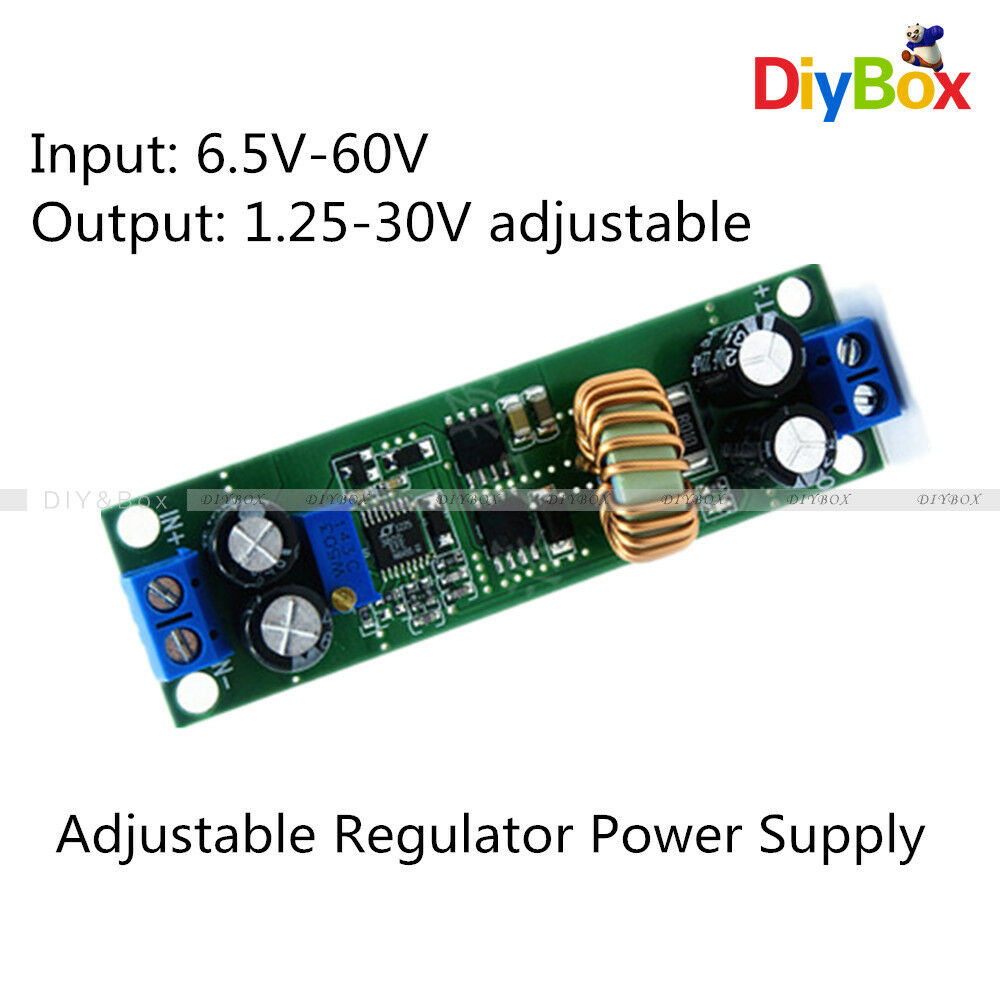 Adjustable Regulator Power Supply 6.5-30V to 1.25-30V Car Charger Module Board