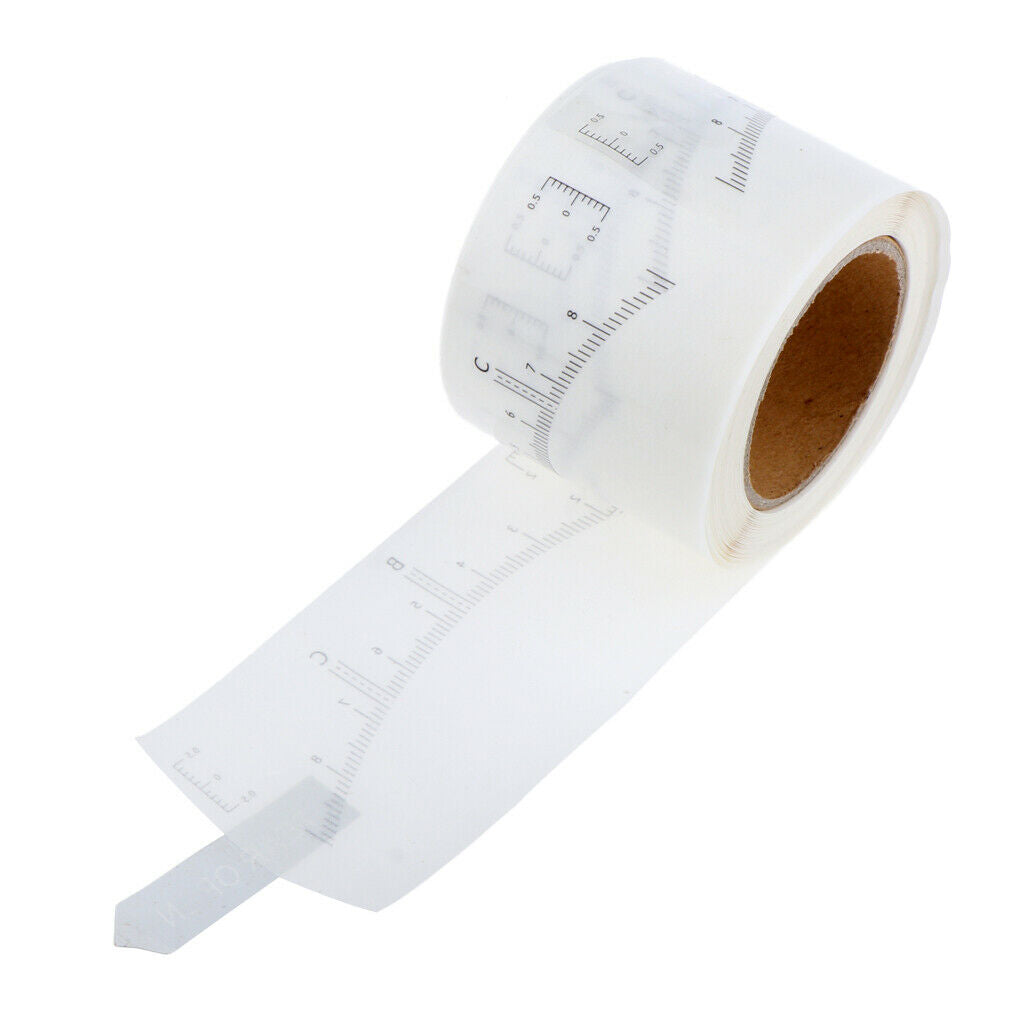 Disposable Microblading Eyebrow Measure Ruler Stickers Tattoo Makeup Tools