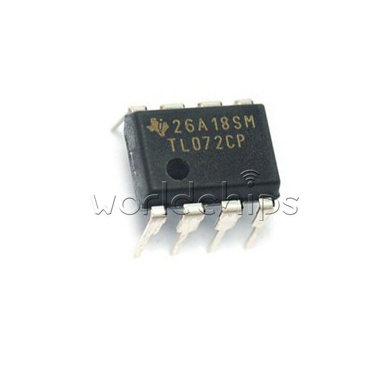 10PCS IC TL072CP TL072 DIP-8 chorus delay OP AMPS NEW DATE CODE