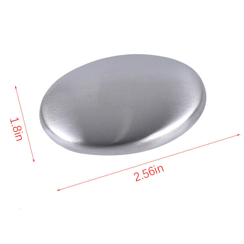 Soap Stainless Steel Soap Odor Remover Bar Soap ElimInates Garlic Onion Sm.l8