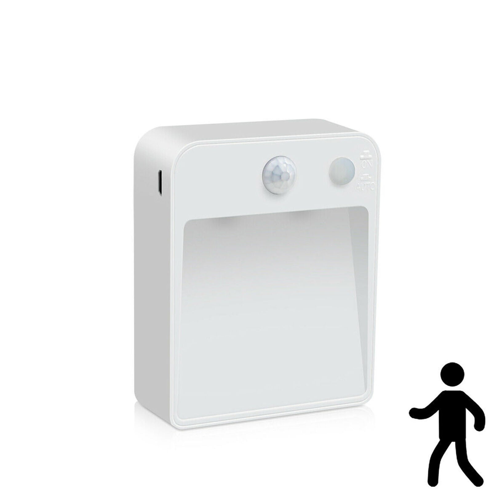 LED Wireless Step Stair Auto Light PIR Motion Sensor Pathway Stair Wall Light