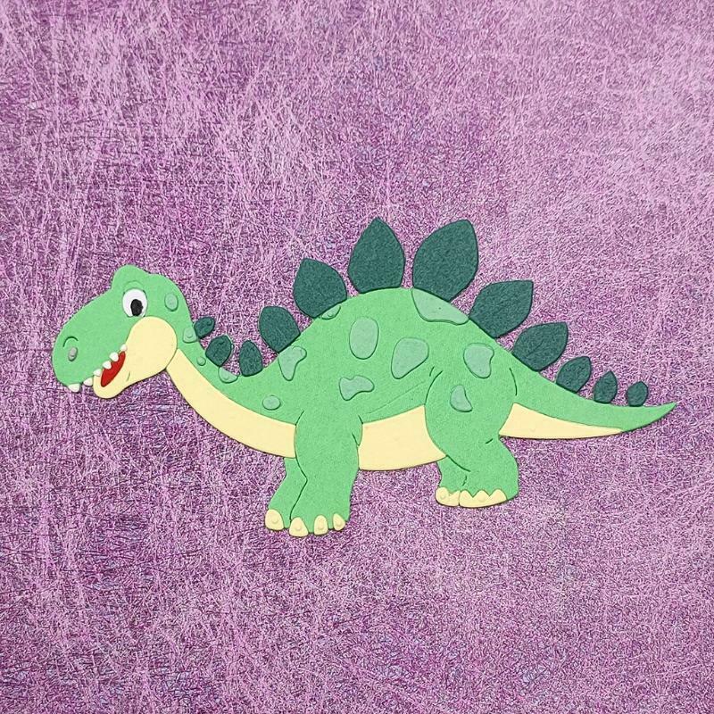 Stegosaurus DIY Embossing Carbon Steel Mould for Album Paper Card Making