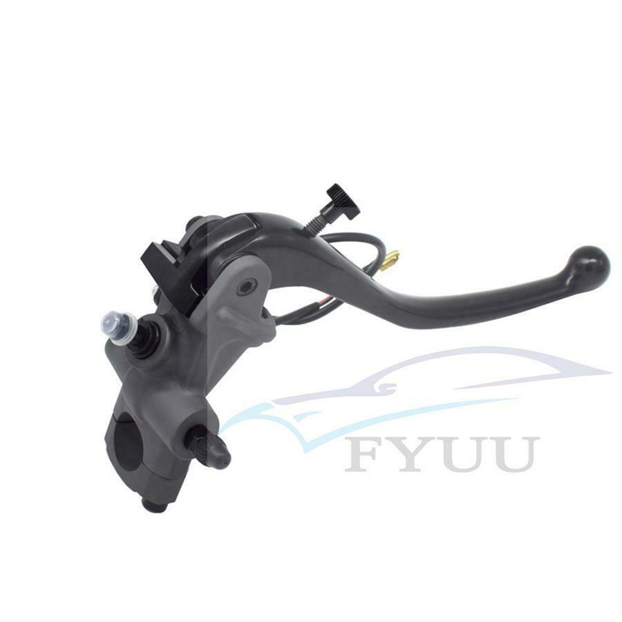 Universal Motorcycle Brake Master Cylinder Cable clutch Radial Brake Pump 22mm