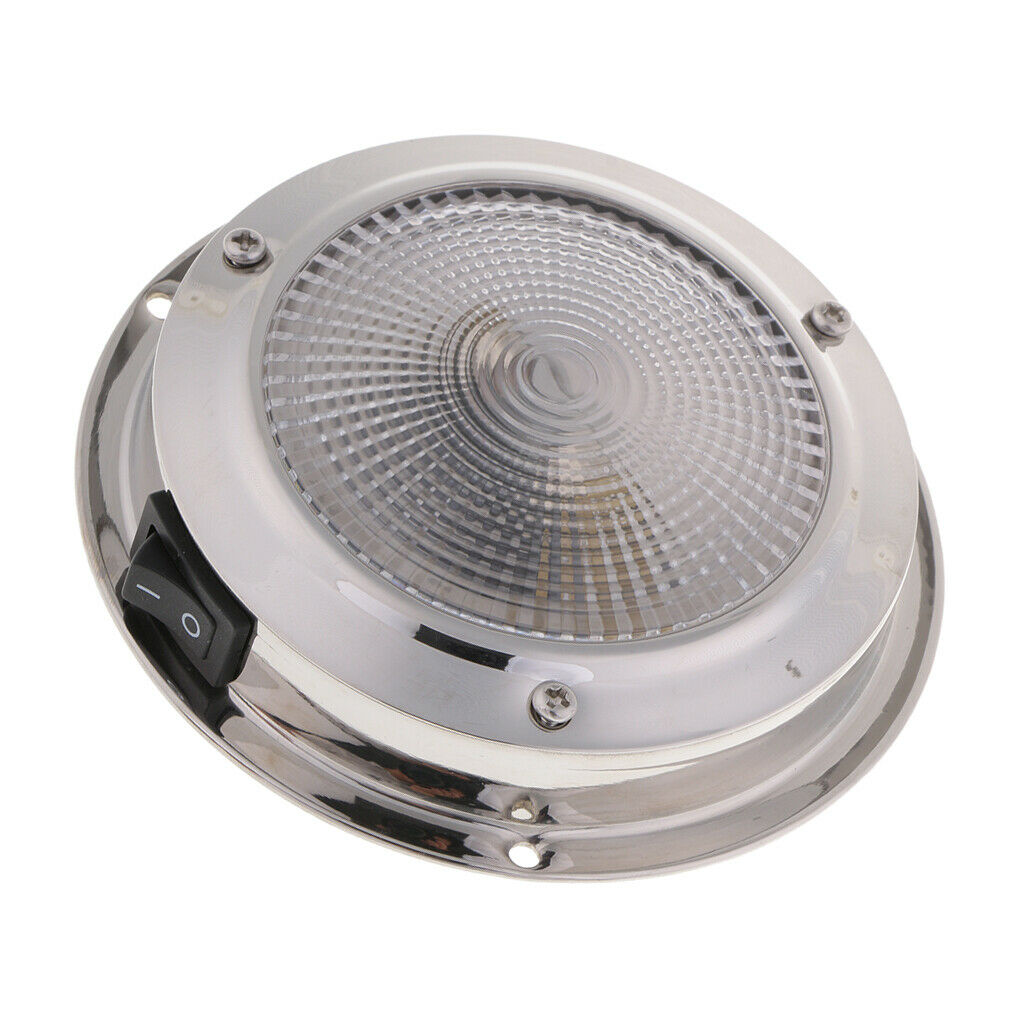 Interior Ceiling Dome Light for Boat Marine Yacht Car Motorhome, New