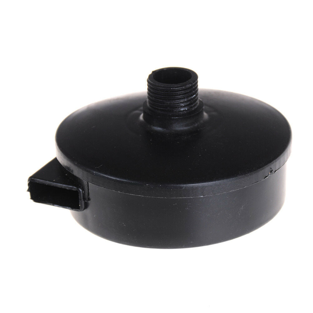 Black 1/2"PT Thread Inlet Plastic Filter Silencer for Air Compressor T WF