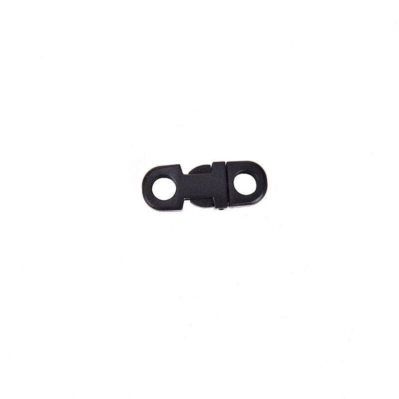 10Pcs Side Release Buckle Curved Paracord Bracelet DIY Dog Collar Strap Webb&DD
